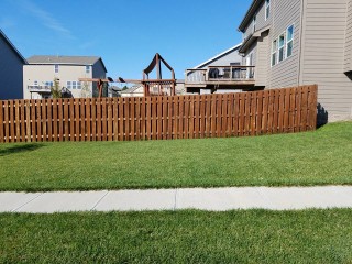 Fence Staining