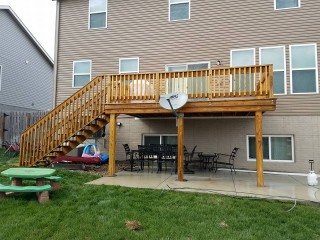 Deck Staining After